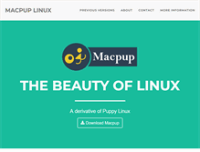 Tablet Screenshot of macpup.org
